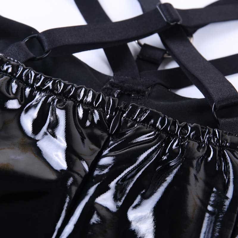 Grunge Dark Slim Gothic Cross Dress EE0915