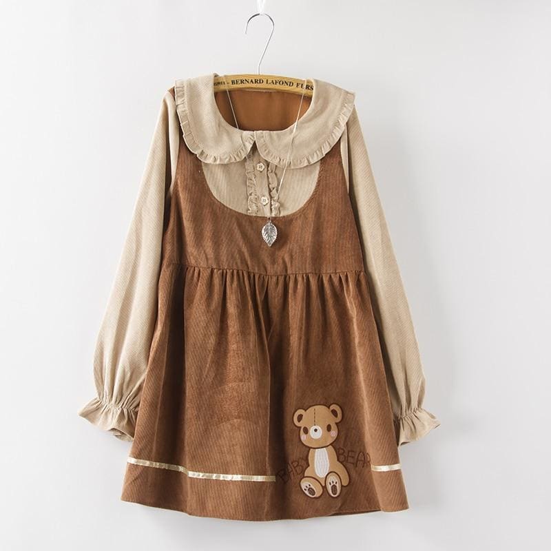 Harajuku Girl Sweet Bear Kawaii Dress