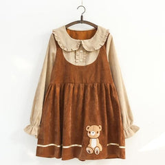 Harajuku Girl Sweet Bear Kawaii Dress
