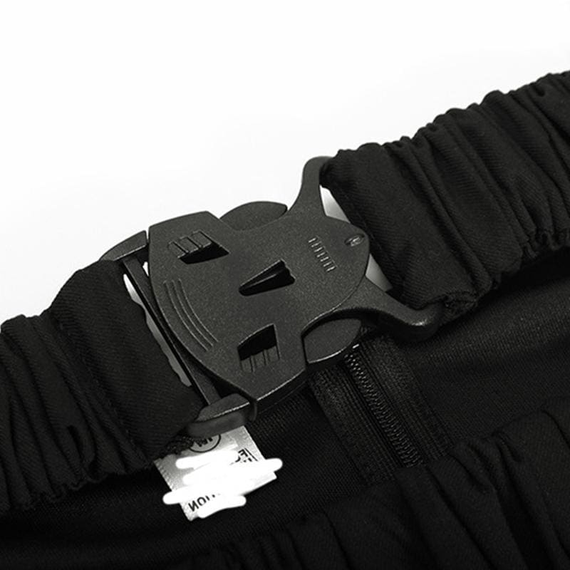 Harajuku Style Gothic Irregular Vintage Puff Sleeve Black Dress EE0870