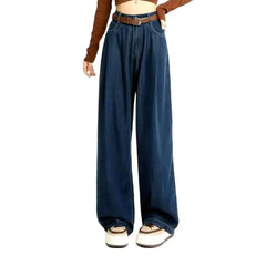 High-waist insulated jeans for women