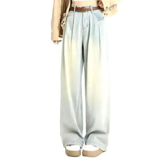 High-waist insulated jeans for women