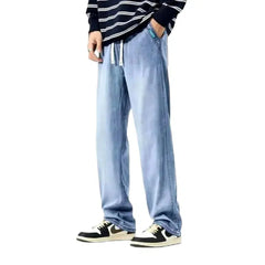 Hip-hop baggy jeans for men