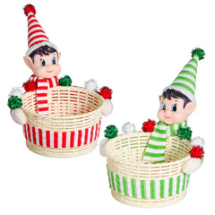 Christmas Elf Candy Basket