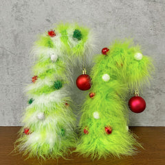 Christmas Tree Table Fireplace