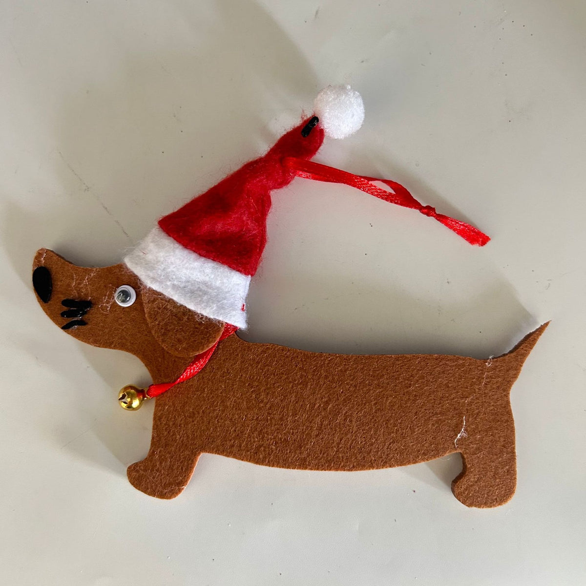 Christmas Tree Decoration Dachshund Felt