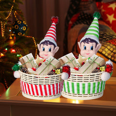 Christmas Elf Candy Basket