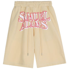 Letter Print Shorts