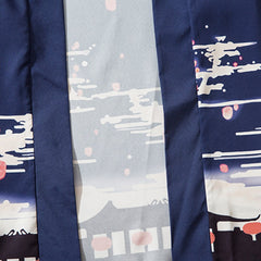 Sky Lantern Print Kimono