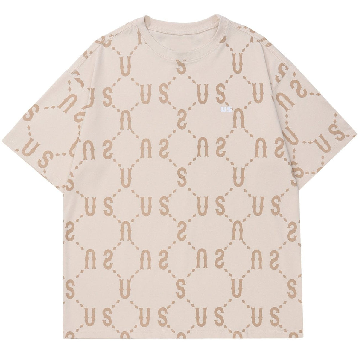 Letters Grid Graphics Tee