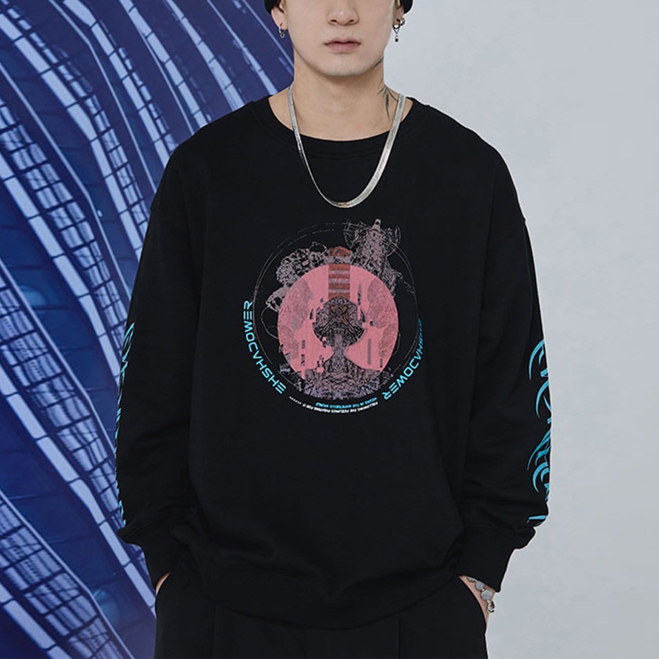 Imprint of Consciousness Print Sweatshirt