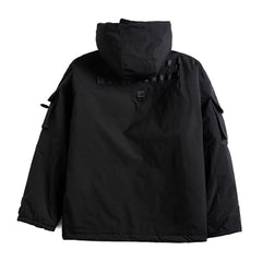Removable Multi Pockets Winter Coat