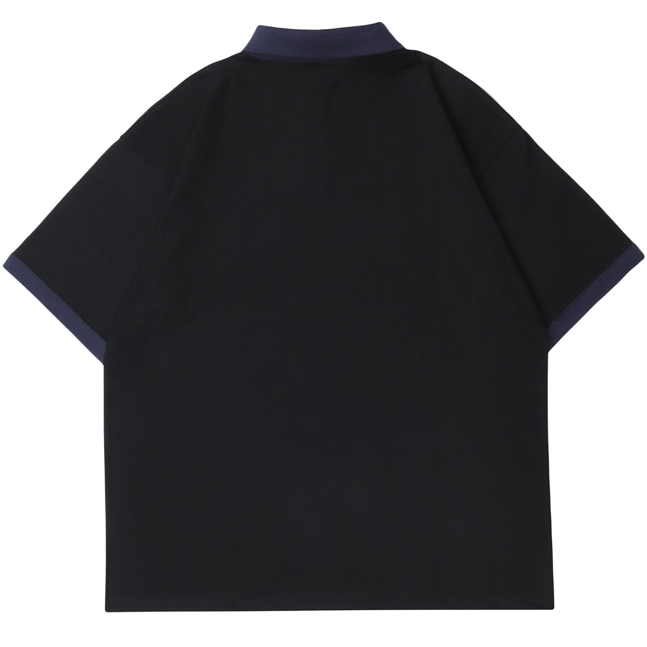 Letter Graphic Polo Collar Tee