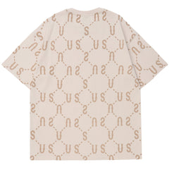 Letters Grid Graphics Tee