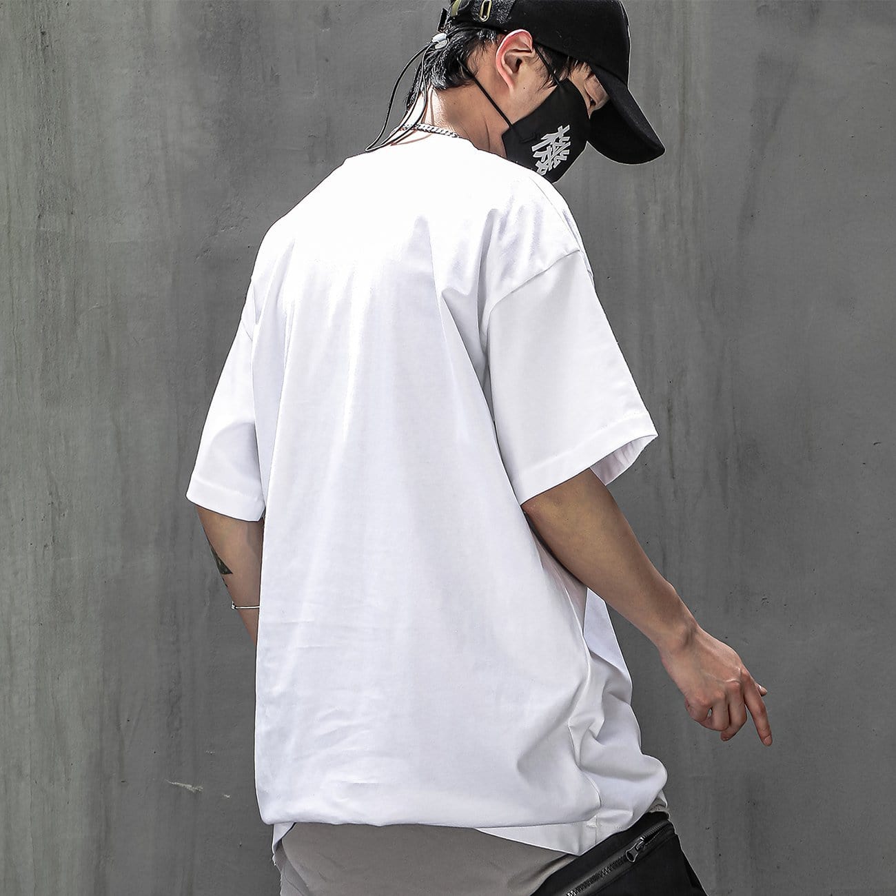 Glowing Letter Print Tee