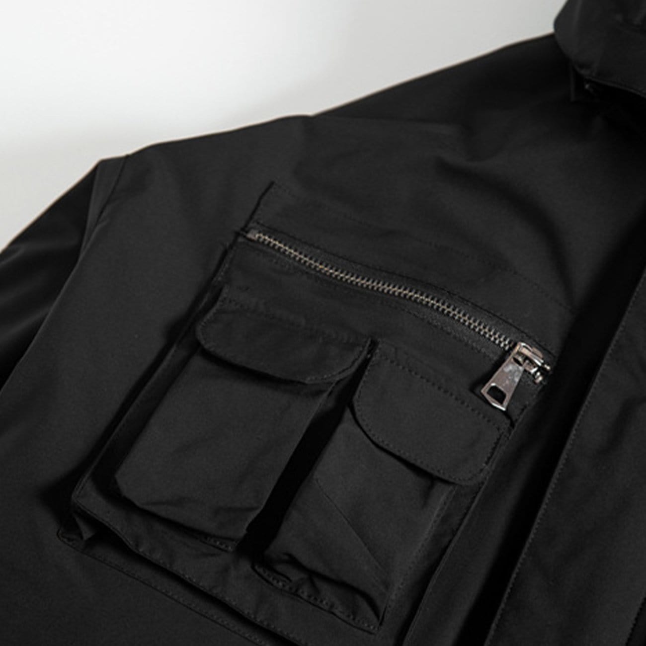 Removable Multi Pockets Winter Coat