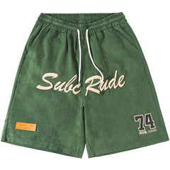 Monogram Print Shorts