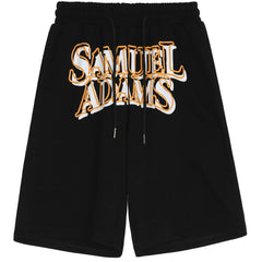 Letter Print Shorts
