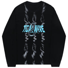 Dark Unreal Snake Print Sweatshirt