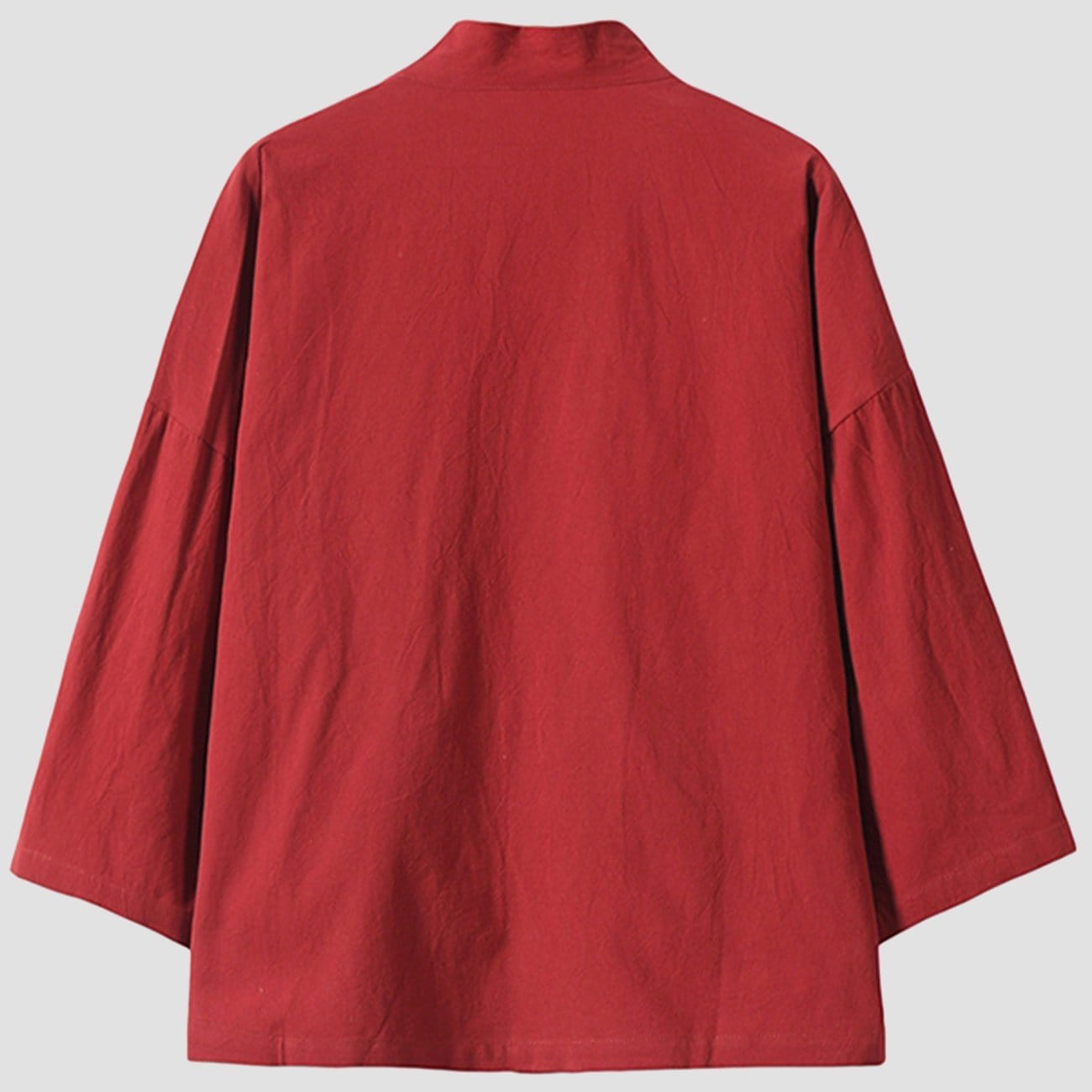 Crane Embroidery Cardigan Kimono