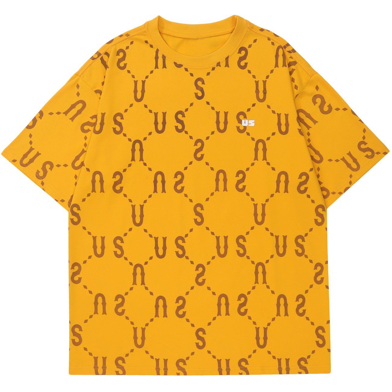 Letters Grid Graphics Tee