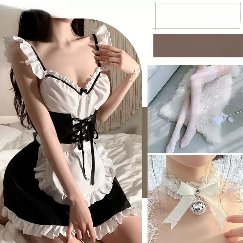 Kawaii Simple Lingerie Cute Lolita Dress