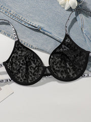 leopard print women lingerie