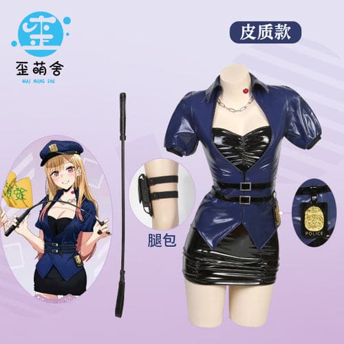 My Dress-up Darling Kitagawa Marin Police Cosplay Costume