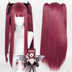 My Dress-Up Darling Succubus Riz Marin Kitagawa Gradient Rose Red Twintails Wig