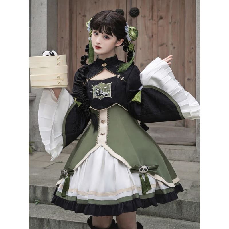 Panda Chinese Lolita Dress