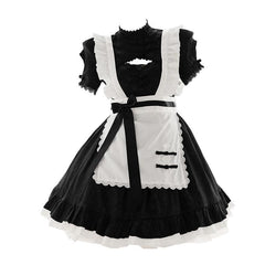 Panda Girl Gothic Anime Egirl Look Maid Suit Dress
