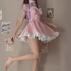 Pastel Princess Pink Dress