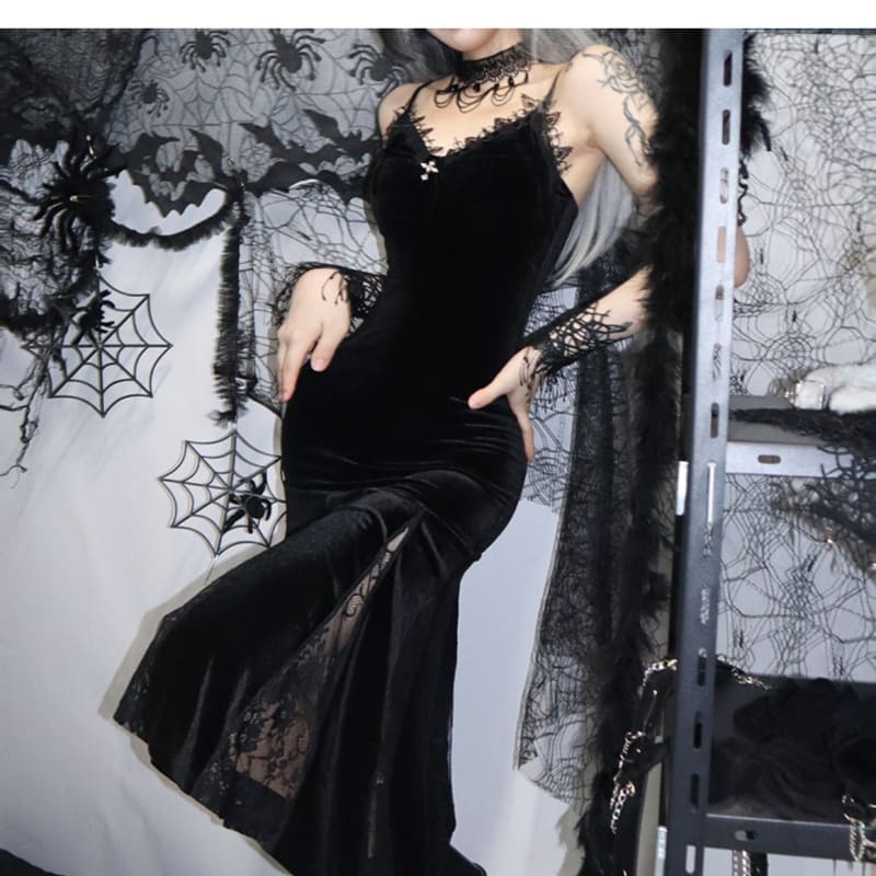 Perfect Gothic Lace Witch Dress