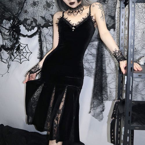 Perfect Gothic Lace Witch Dress