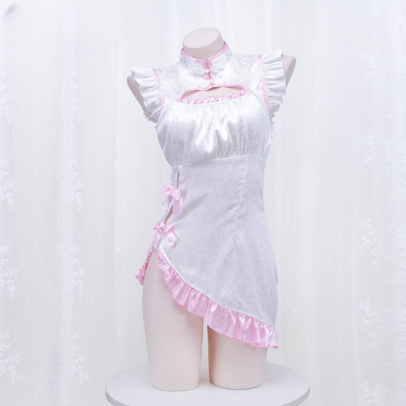 Pink and White Cute Princess Dress