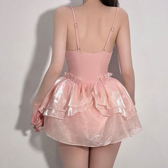 Pink Black Baddie Queen Dress
