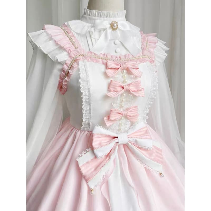 Pink Bow Lolita Sweet Dress
