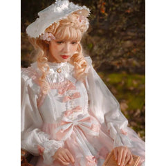 Pink Bow Lolita Sweet Dress