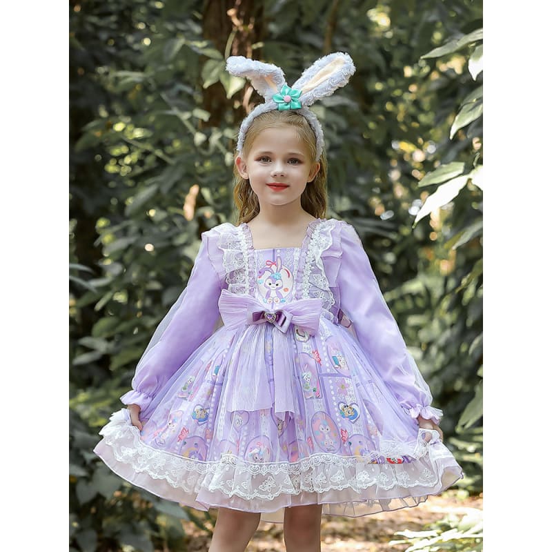 Pink/Purple Kawaii Princess Kids Dress