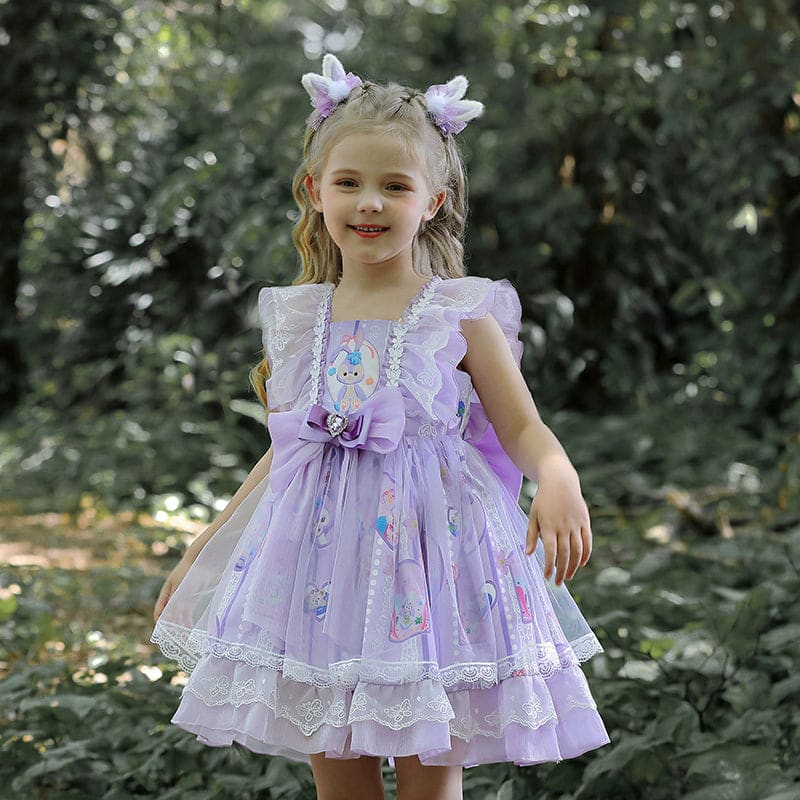 Pink/Purple Kawaii Princess Kids Dress