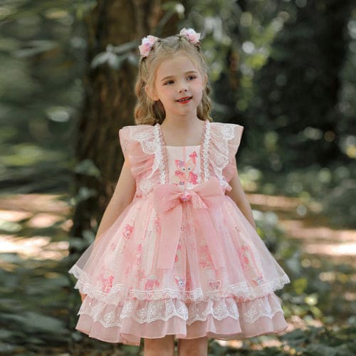 Pink/Purple Kawaii Princess Kids Dress