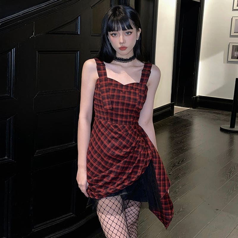 Punk Girl Red Anisa Dress
