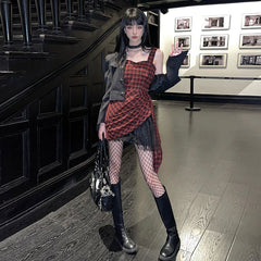 Punk Girl Red Anisa Dress