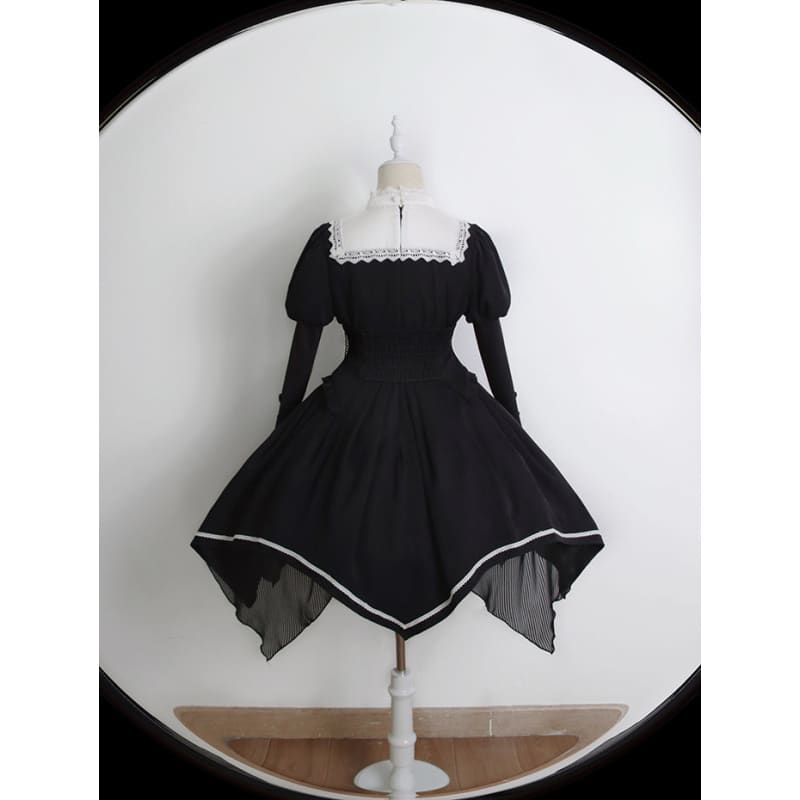 Reservation Preorder Royal Princess Elegant Kawaii Black Lolita Dress