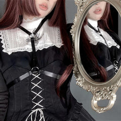 Reservation Preorder Royal Princess Elegant Kawaii Black Lolita Dress