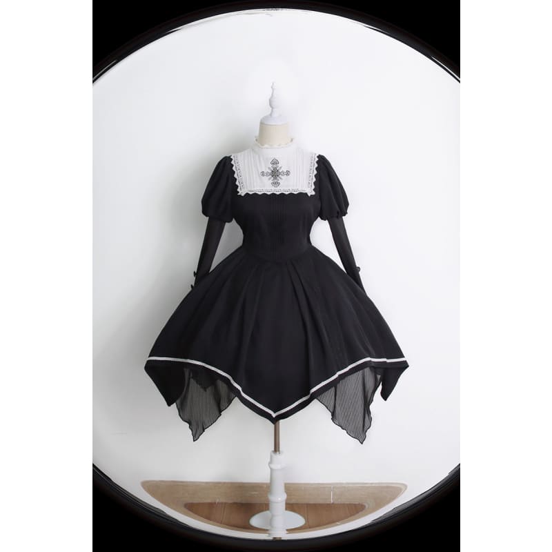Reservation Preorder Royal Princess Elegant Kawaii Black Lolita Dress
