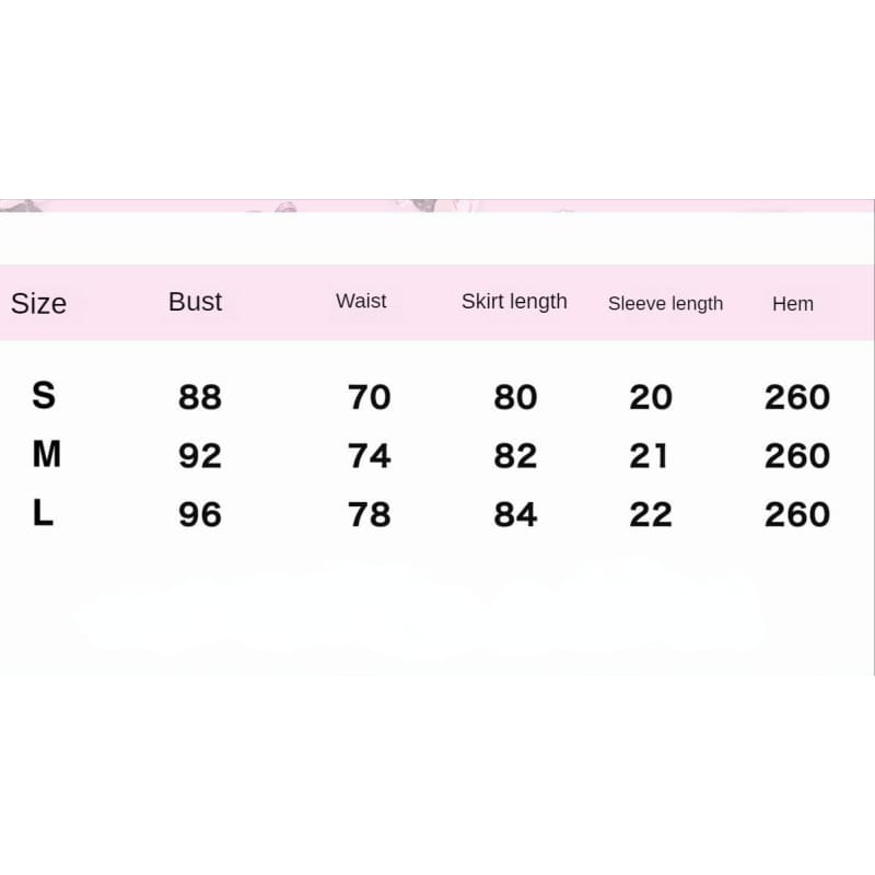 Retro Neon Bubble Gum Rollerskate Maid Lolita Dress