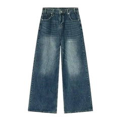 Retro sanded jeans for men