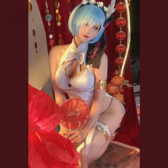 RE:ZERO Rem: Graceful Beauty ver. Cosplay Qipao Dress