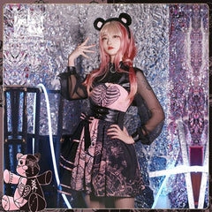 ROCK ON Menhera Jirai Kei Punk Merry Set